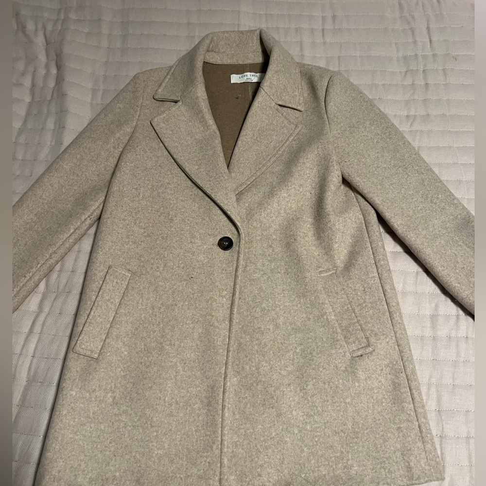 Long wool coat